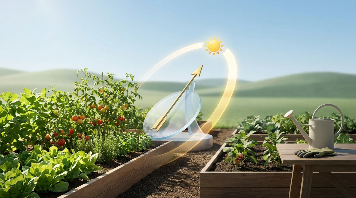 how much sun a vegetable garden really needs