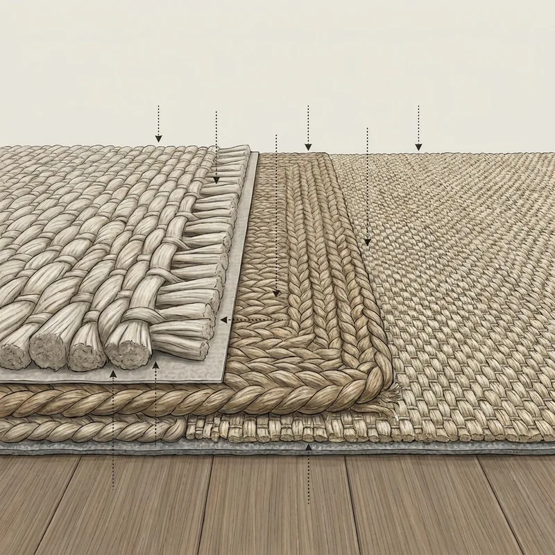 Understanding Natural Fiber Rugs — choosing natural fibre rugs for a hallway that gets muddy